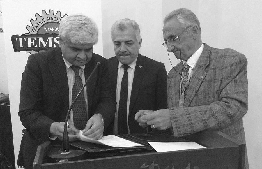 India ITME Society and TEMSAD signing MoU during ITM-2016 at Istanbul… (Left to Right) Sanjiv Lathia, Chairman, India ITME Society; Adil Nalbant, President of TEMSAD; and Richard Salvatore, Secretary General of TEMSAD 
