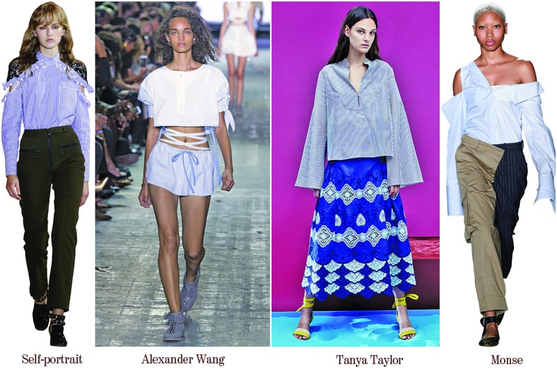 Deconstructed shirting