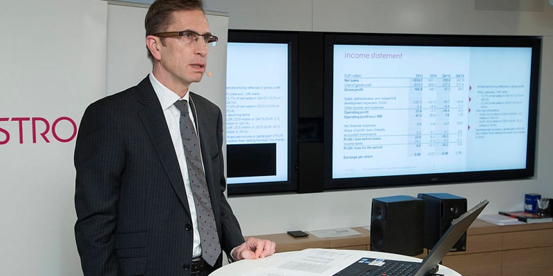 Sakari Ahdekivi, Interim President & CEO, Ahlstrom