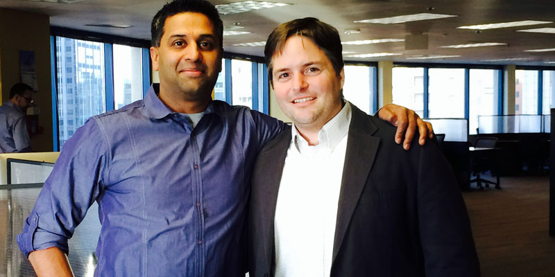 Kumar Srinivasan (left), Chief Technology Officer, Nordstrom | Image Courtesy: geekwire.com