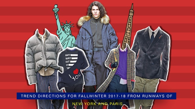 Trend Directions for Fall/Winter 2017-18 from runways of New York and Paris