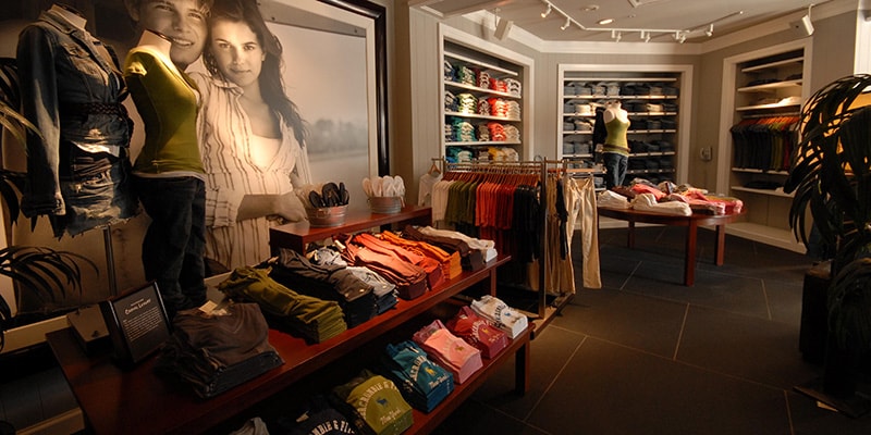 abercrombie new store design