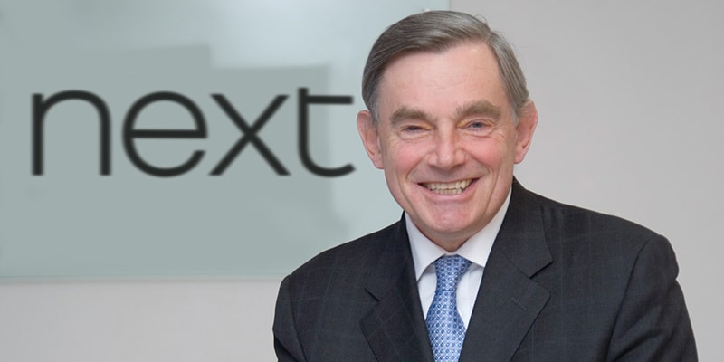 John Barton, Chairman, Next