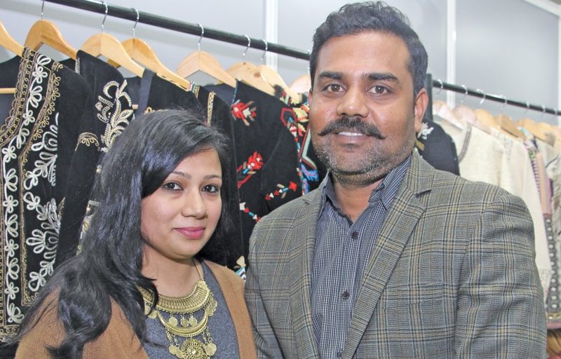 Mehjabeen Ansari, Creative Director (L) and Mohammad Imran, Head Sales & Marketing, Mehjabeen