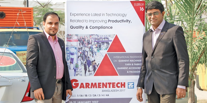 Saleem B (left) and Nandgopal K – Directors of ASK Trade & Exhibitions Pvt. Ltd., the organizers of the event