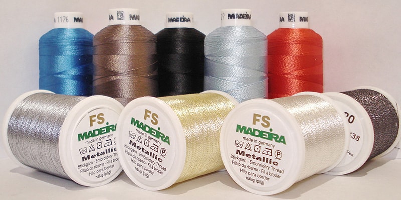 Madeira unveils metallic embroidery thread – FS40