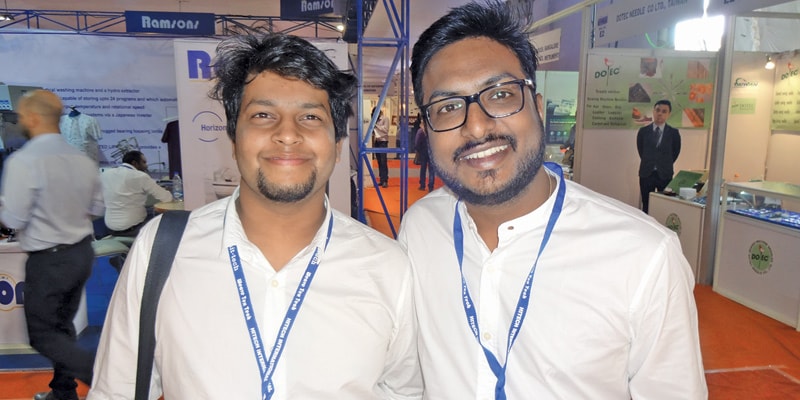 Puskar Singh (L), Merchandiser; and Gourav Agrawal, Operations, Bewakoof Brands