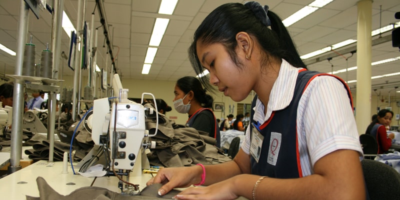 Indonesian Garment Worker