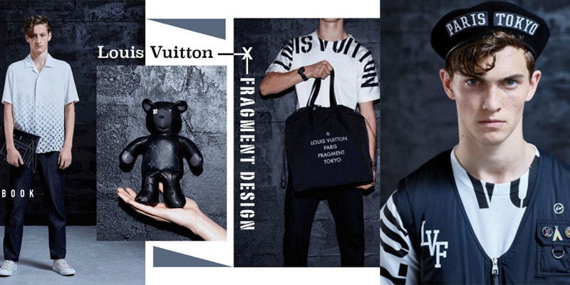 fragment design x Louis Vuitton Collaboration Bear