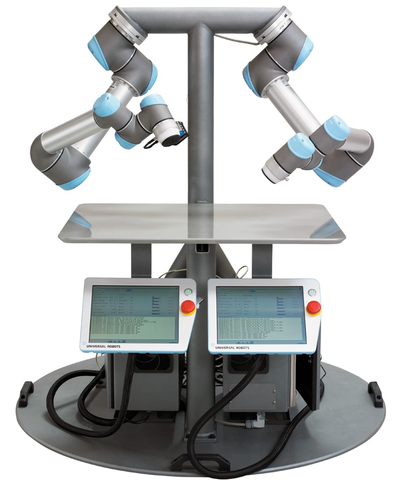 Universal Dual Arm Robot can do 'pick up' and 'dispose of' operations